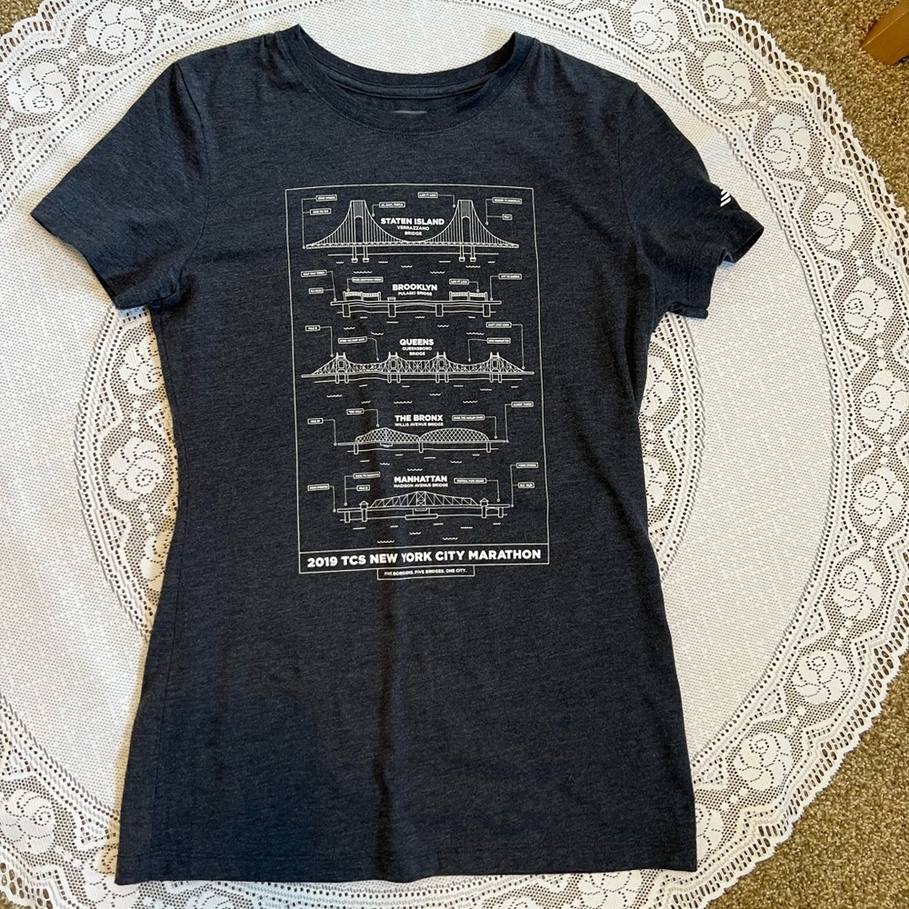 TCS New York City marathon shirt